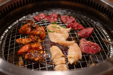 日本の愛知県名古屋市で食べたとても美味しい焼肉