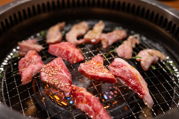 日本の愛知県名古屋市で食べたとても美味しい焼肉