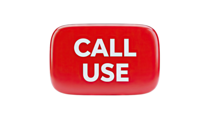 Red Button With 'CALL USE' Text