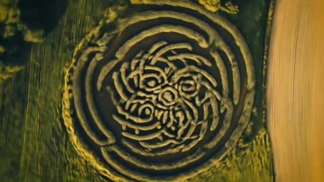 Crop circle design