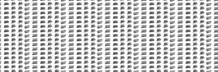 Black and white abstract pattern featuring scattered, bold brushstroke marks on a clean white background, creating a modern and dynamic design. Ideal for textiles, wallpapers, and creative projects.