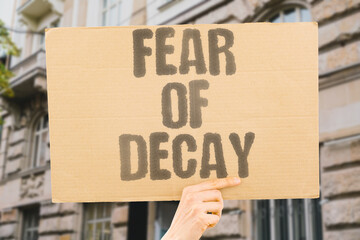 "Fear Of Decay" How demographic and economic decline can affect risk appetite. DEMOGRAPHY. DECLINE. RISK. STATUS. CALCULUS.