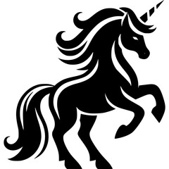 Obraz premium Unicorn Icon Vector