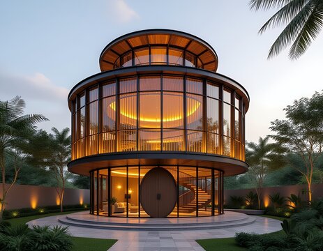 Modern lantern house Inspired House Design
