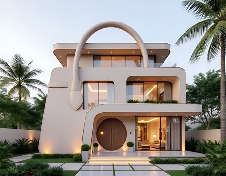 Modern purse house Inspired House Design