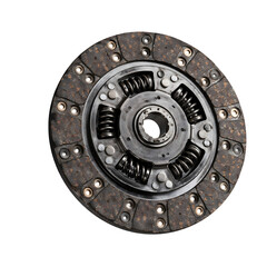 Obraz premium Car Clutch Disc Isolated on White