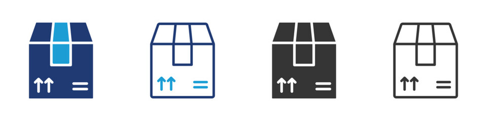Logistics icon set collection multi-style.