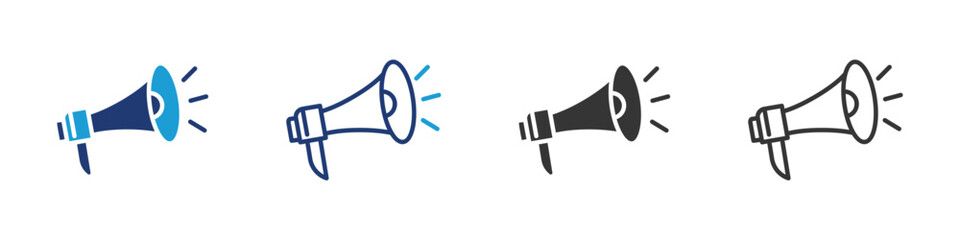 Marketing icon set collection multi-style.