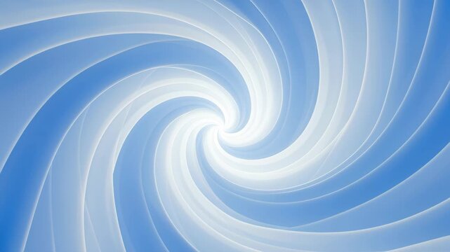 Hypnotic Vortex: A captivating spiral of soft, graduated shades of blue and white, forming a mesmerizing visual vortex. A sense of movement and depth. 