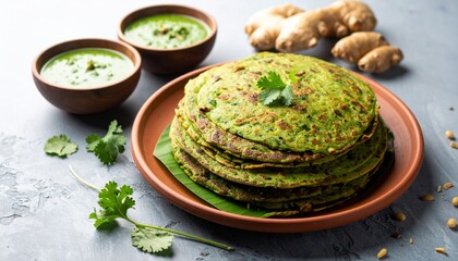 Andhra Pesarattu. Traditional Indian Food