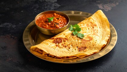 Karnataka Mysore Masala Dosa. Traditional Indian Food