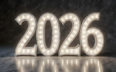 2026 Illuminated Marquee Numbers: Festive Lighting for Modern Celebrations and Events