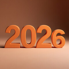 2026 Modern Abstract Numberscape: Creative Typography & Design for Future Trends and Planning