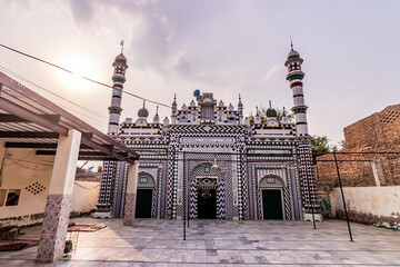 Fototapeta premium Mosque in a small village near Vehari, Punjab province, Pakistan