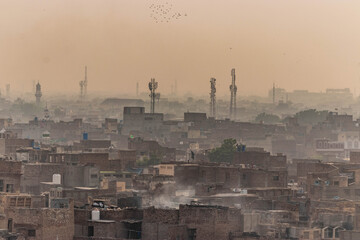 Skyline of central Multan, Punjab province, Pakistan