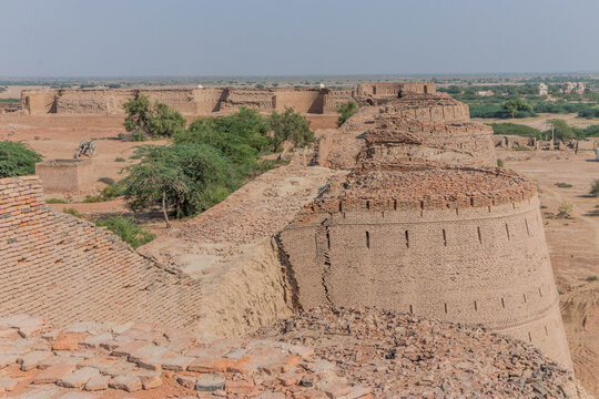 Walls of Derawar Fort, Punjab province, Pakistan