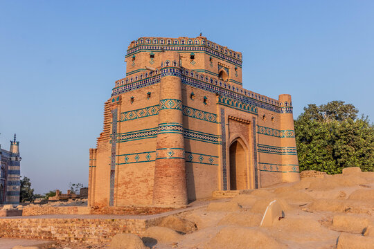 Tomb of Ustad Nuriya in Uch Sharif, Punjab province, Pakistan