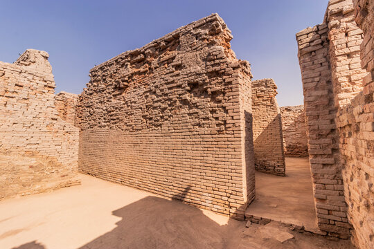 Ruins of Mohenjo Daro, Sindh province, Pakistan