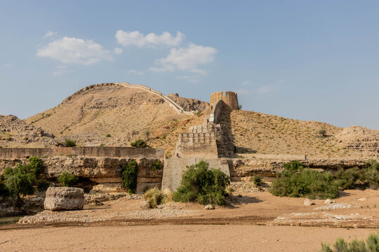 Sann Gate at the walls of Ranikot Fort, Sindh province, Pakistan