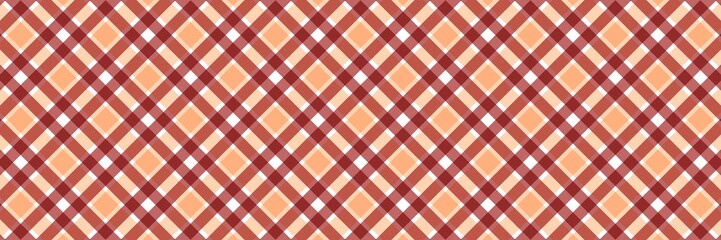 Burnt orange and rust argyle pattern. Warm two-tone checkered background for Thanksgiving decor, autumn harvest themes, and rustic stationery.