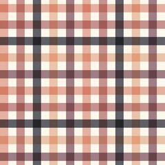 A seamless, repeating plaid or gingham check pattern in muted autumn colors