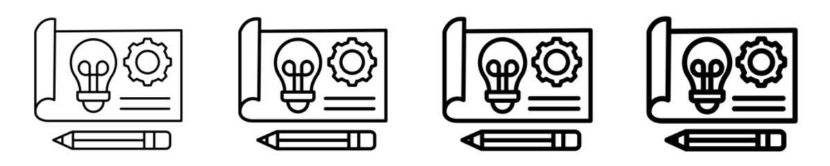 Prototype Icon Set Different Style Collection © Infinity Innovation