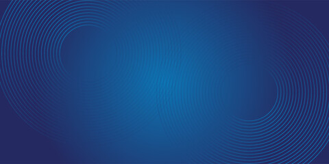 Bright blue dynamic abstract vector background with diagonal lines. 3d cover of business presentation banner for sale event night party. Fast moving soft circle wave line stripe decoration