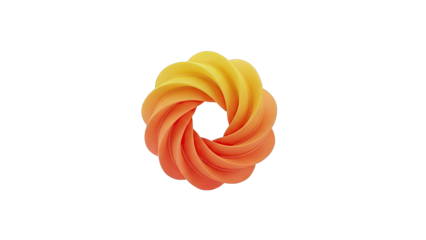 Abstract Swirling Torus with Gradient