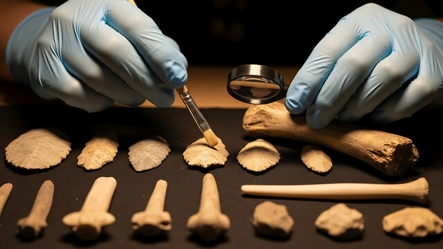 Archaeology Finders Study Artifacts