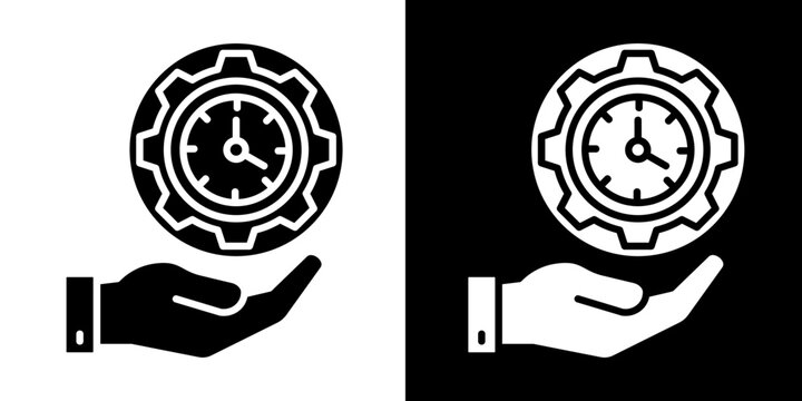 Work In Progress  Icon Set White Style Collection