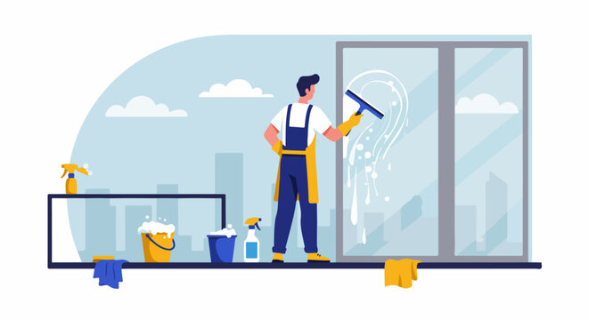 Window Clean Animation