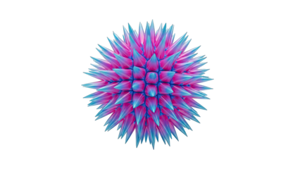 Abstract Spiky Geometric Orb