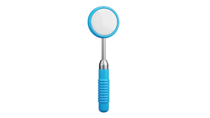 Blue Dental Mirror