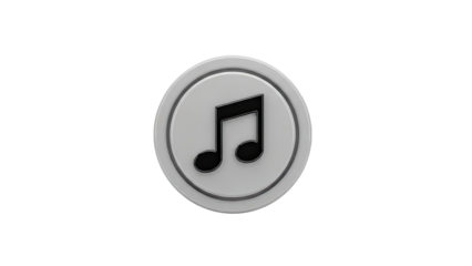 3D Render of the iTunes Music Icon