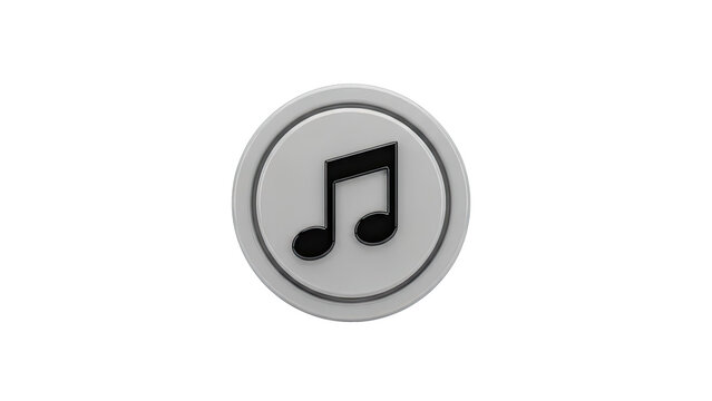 3D Render of the iTunes Music Icon