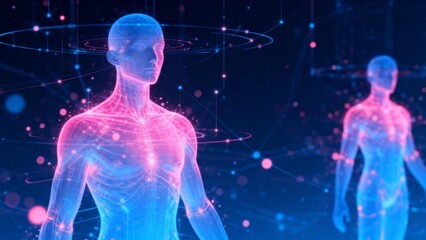 Human body digital network