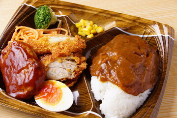 カレー洋食弁当