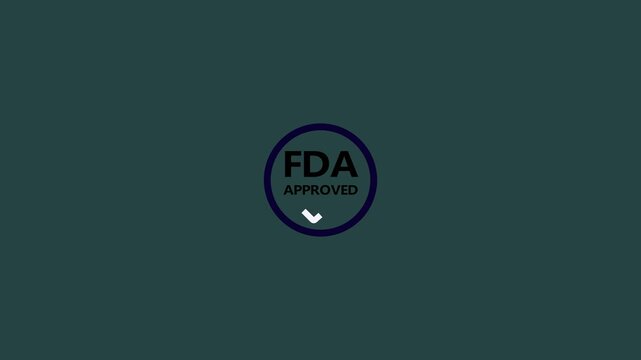 FDA App logo with dark background symbol icon