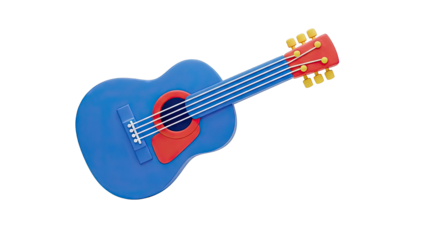 Cartoon Acoustic Guitar