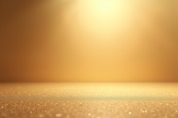 Golden Light Reflection on Surface