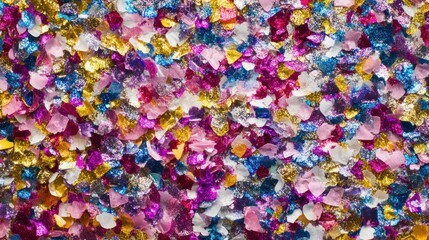 Colorful confetti background