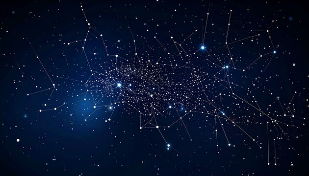 Interconnected cosmic network shines