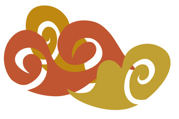 Red and Gold Chinese Lunar Ornament