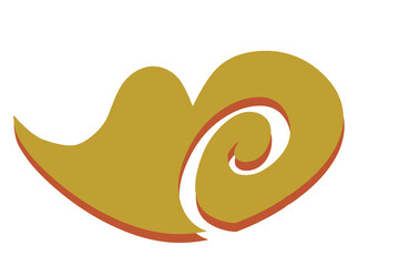 Red and Gold Chinese Lunar Ornament