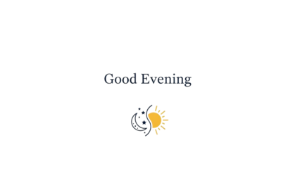 Isolated "Good Evening" Greeting Text with Sun and Moon Icon Vector isolated PNG with Transparent Background