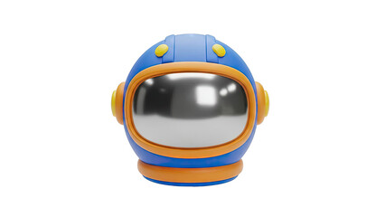 Cartoon Astronaut Helmet