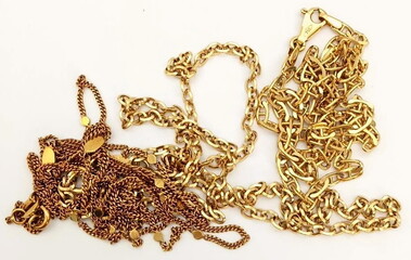 貴金属、金のアクセサリー