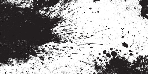 Halftone grunge dot texture  Speckle grain dot white paper noise texture with distress effect vector illustration pattern b dirt overlay or screen effect white dust and scratches on a black background © BLACK MAN