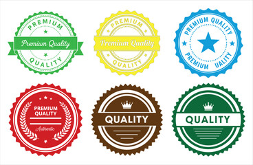 Quality premium labels collection