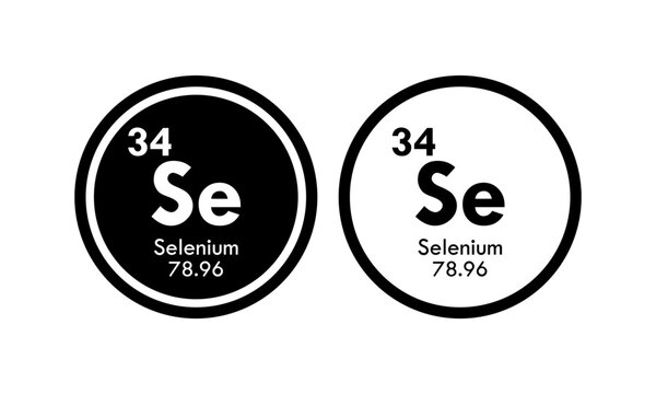 selenium icon set. vector template illustration  for web design